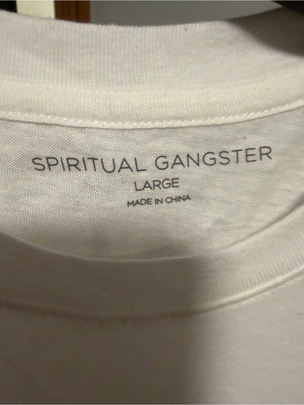 Spiritual Gangster Choose Kindness Crop Tank Large NWT Ivory Celestial - Picture 4 of 4
